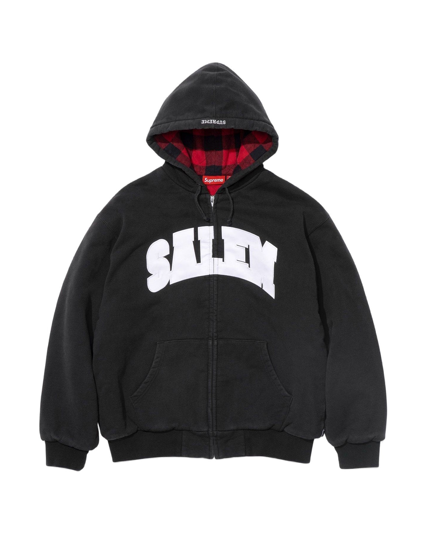 Supreme/SALEM Zip Up Hooded Sweatshirt